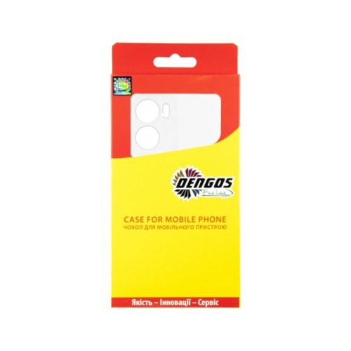 Чохол до мобільного телефона Dengos Case + Cross-body Strap Motorola G06/G06 Power Clear+Purple (DG-KM-CCRB-30)