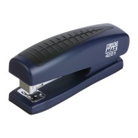 Степлер Buromax пластиковий, 20 аркушів, (скоби №24;26), 123 х 36 х 52 мм, синій (BM.4201-02)
