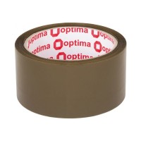 Скотч Optima 48 мм х 60 м х 40 мкм, коричневий (O45319)