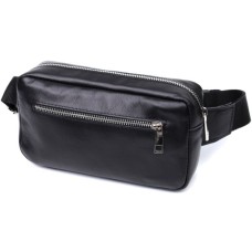 Сумка Shvigel З натуральної шкіри Чорна (22825)