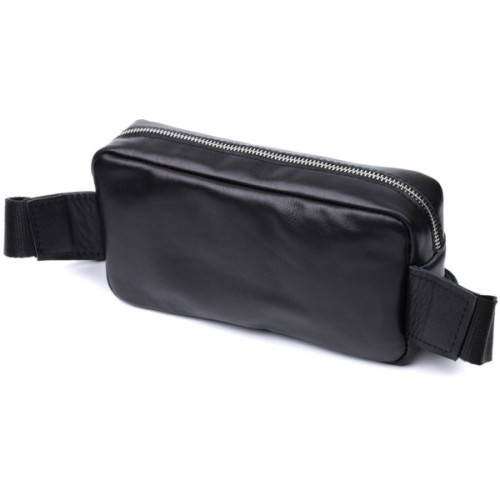 Сумка Shvigel З натуральної шкіри Чорна (22825)