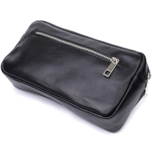 Сумка Shvigel З натуральної шкіри Чорна (22825)