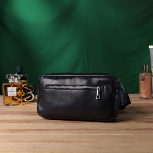 Сумка Shvigel З натуральної шкіри Чорна (22825)