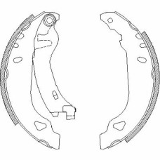 Гальмівні колодки REMSA 4179.01