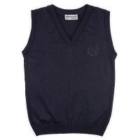 Жилет дитячий Na в'язаний (12-2064-140B-blue)