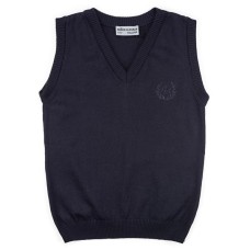 Жилет дитячий Na в'язаний (12-2064-140B-blue)