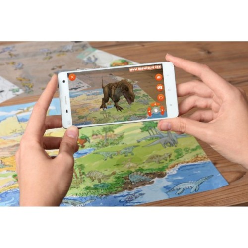 Набір для творчості Scribble down Набір перевідних наклейок з онлайн додатком Динозаври (SD/22)