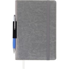 Блокнот Buromax діловий Code L2U A5 в лінійку 96 аркушів обкладинка зі штучн (BM.295215-09)