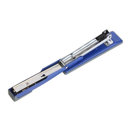 Степлер Buromax металевий, JOBMAX, 20 аркушів, (скоби №24; 26), 112 х 44 х 34 мм, синій (BM.4259-02)