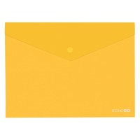 Папка - конверт Economix А5 180 мкм прозора, фактура "глянець", жовта (E31316-05)
