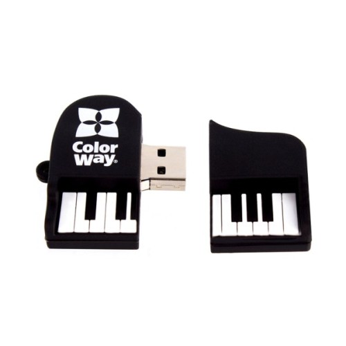 USB флеш накопичувач ColorWay Piano 32 GB 3.0 Black (CW-USBPO32)