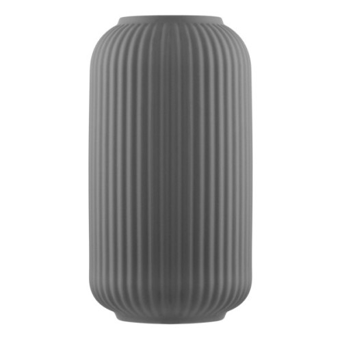 Ваза Ardesto Imola, 14х26см, порцеляна, сірий (AR3821G)