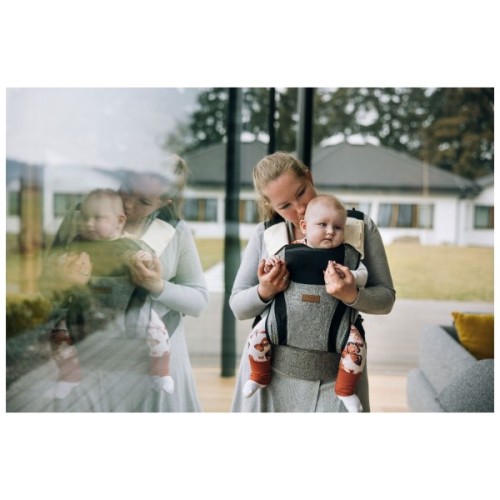 Рюкзак-переноска FreeON SIDE BY SIDE 2в1, сірий (48945)