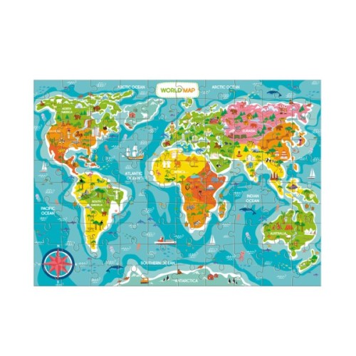 Пазл DoDo Мапа Світу (300704)