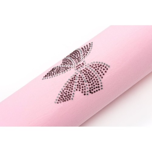 Колготки дитячі BNM з бантиком зі страз (M0C0302-0989-98G-pink)