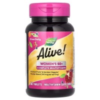 Мультивітамін Nature's Way Мультивітаміни повного комплексу для жінок 50+ Alive! Women (NWY-13662)