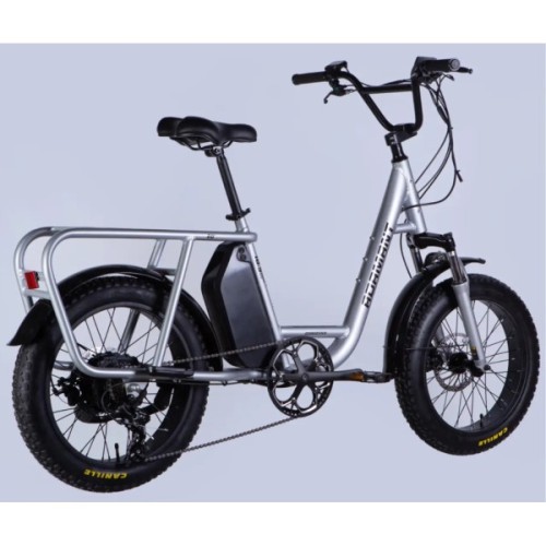 Електровелосипед Dorozhnik 20" ADAMANT DD FR рама-18,5" 8B 17.5А*г 500Вт 2026 срiблястий (ELB-D-20-076)