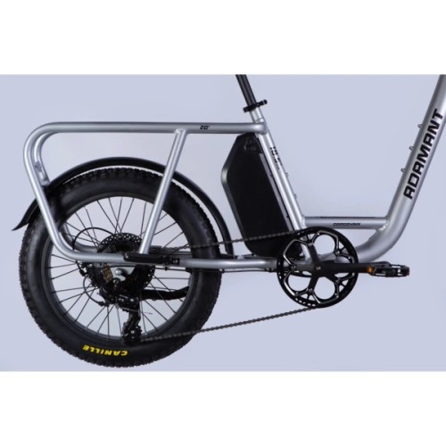 Електровелосипед Dorozhnik 20" ADAMANT DD FR рама-18,5" 8B 17.5А*г 500Вт 2026 срiблястий (ELB-D-20-076)