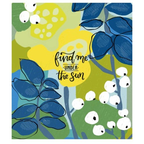 Зошит Школярик Find me under the sun 80 аркушів клітинка (080-3129K)