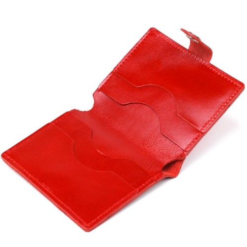 Портмоне Shvigel Шкіряне Червоне (16482)