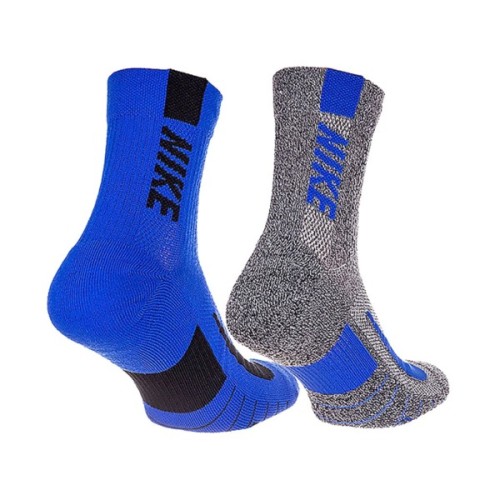 Шкарпетки Nike U NK MLTPLIER ANKLE 2PR - 144 SX7556-937 42-46 2 пари Сірий/Синій (196153841291)