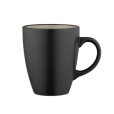 Чашка Ardesto Bolzano, 380мл, кераміка, чорно-зелений (AR2938BM)