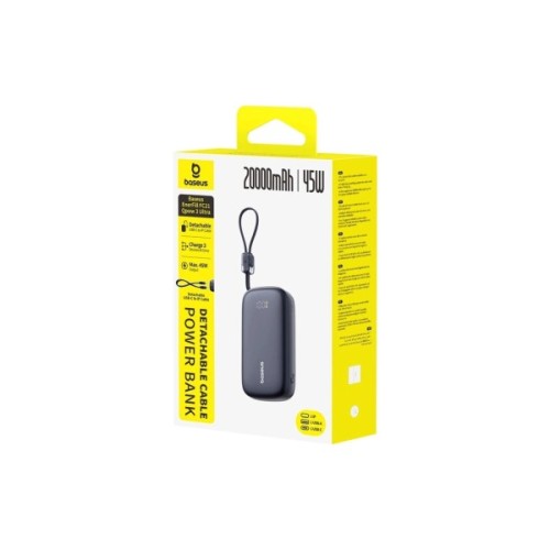 Батарея універсальна Baseus EnerFill FC21 Qpow 3 Ultra 20000mAh 45W Black (E0027P00)