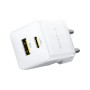 Зарядний пристрій Baseus Palm Fast Charger C+U 20W moon white (P10111608213-00)