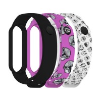 Ремінець до фітнес браслета Armorstandart комплект 3шт Xiaomi Mi Band 7/6/5 This-is-the-Way Dark Lord (ARM77046)