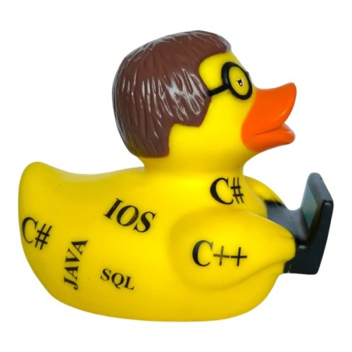 Іграшка для ванної Funny Ducks Качка Програміст (1333)