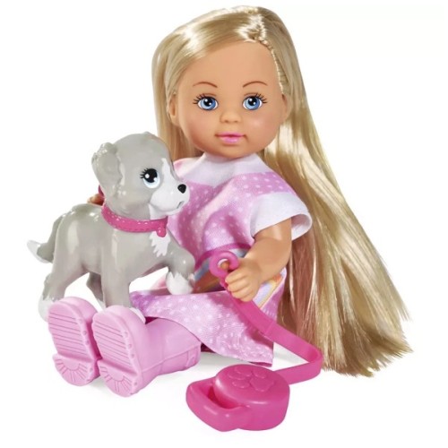 Лялька Simba Еві Прогулянка під дощем з песиком, аксесуарами (5733592)