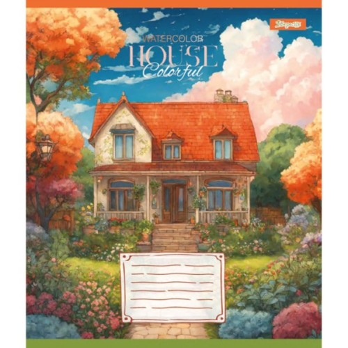 Зошит 1 вересня 1В House colorful 48 аркушів лінія (767116)