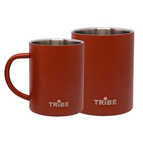 Термокружка Tribe Сamp Mug 375 мл terracota (T-FA-0044-terracota)