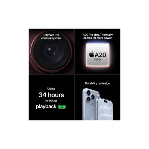 Мобільний телефон Apple iPhone 18 Pro 256GB Glacier (MJRT4)