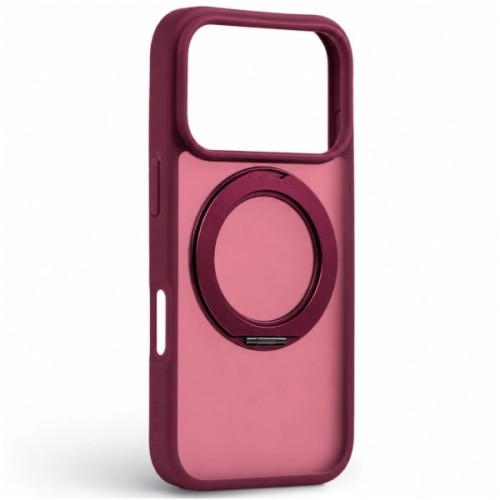 Чохол до мобільного телефона Armorstandart Unit Stand2 Apple iPhone 18 Pro / 17 Pro Dark Cherry (ARM92332)