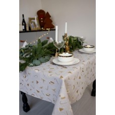 Скатертина Прованс Шапочки на бежевому 136х220 см (036560)