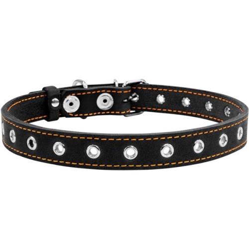 Нашийник для тварин Collar безрозмірний 20 мм 50 см (чорний) (01511)