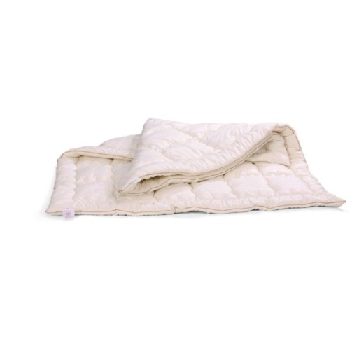 Ковдра MirSon вовняна Mikrosatin Gold Woolen Hand Made 167 літо 200x220 см (2200000460356)