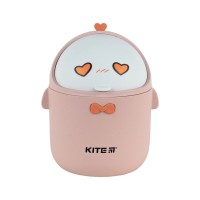 Кошик для паперів Kite Настільний контейнер для сміття, персиковий (K24-010-2)