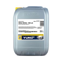 Моторна олива Yuko MEGA DIESEL 10W-40, API CI-4/SL 20л (4820070245882)