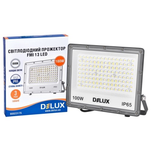 Прожектор Delux FMI 13 LED 100Вт 6500K IP65 (90023175)