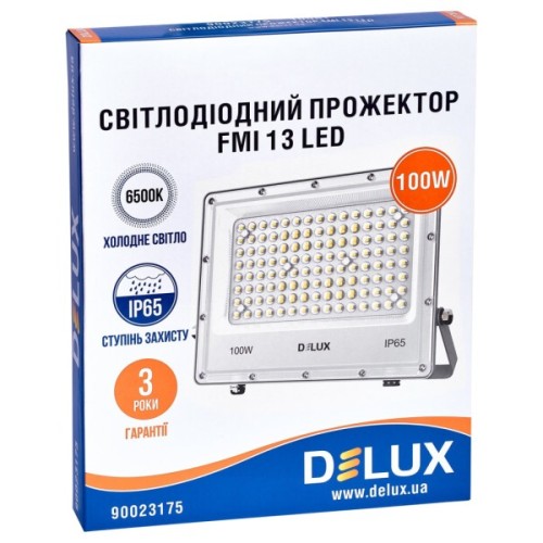 Прожектор Delux FMI 13 LED 100Вт 6500K IP65 (90023175)