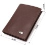 Гаманець Canpellini З натуральної шкіри Коричневий (21756)