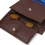 Гаманець Canpellini З натуральної шкіри Коричневий (21756)