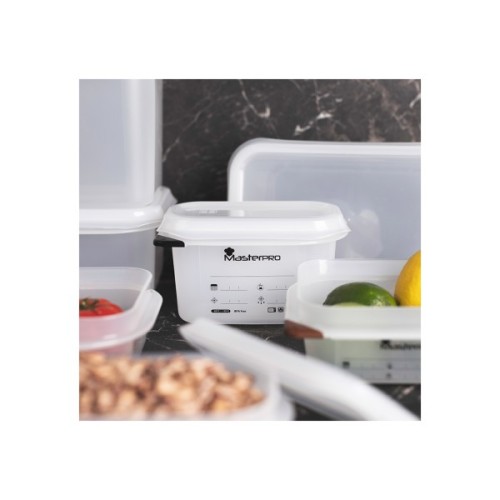 Харчовий контейнер MasterPro Foodies collection білий 1,8 л (BGEU-2942)