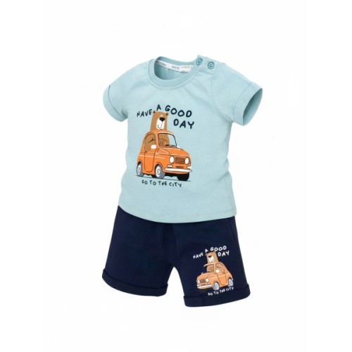 Набір дитячого одягу Breeze з машинкою (21599-80B-mint)