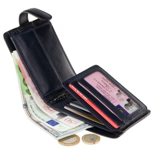 Гаманець Visconti AT72 Henry Burnish Blue (AT72 BLUE)