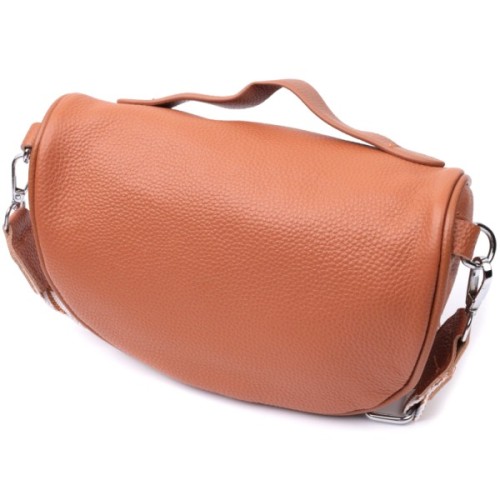 Сумка Vintage З натуральної шкіри Руда (22658)