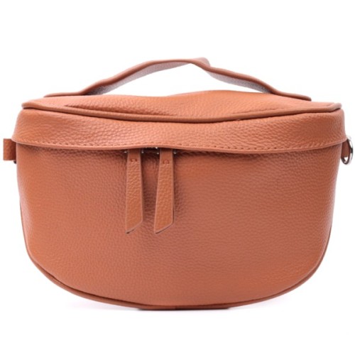 Сумка Vintage З натуральної шкіри Руда (22658)