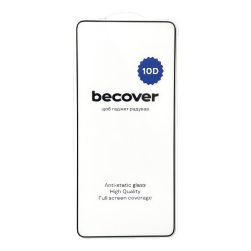 Скло захисне BeCover Poco F7 Pro / F7 Ultra 10D Black (713433)